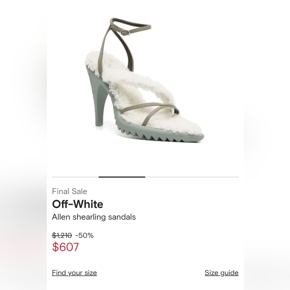 Off-White Sandal - image 1